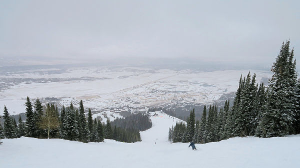 View over Jackson Hole